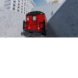 train illusion icon