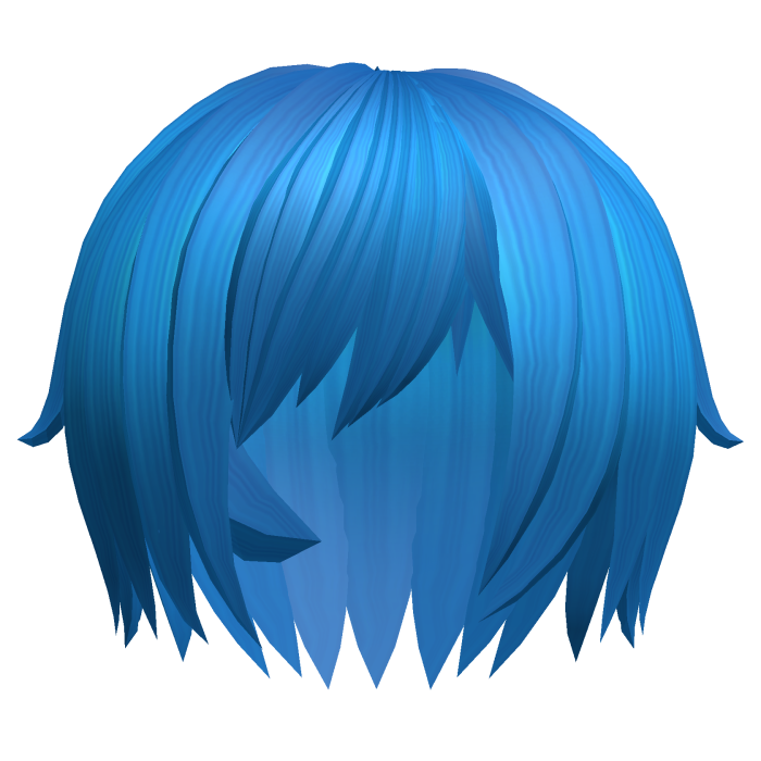 𐔌՞. .՞𐦯 cute blue anime hair with ear tufts