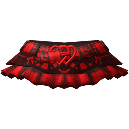 Red Gothic Skirt