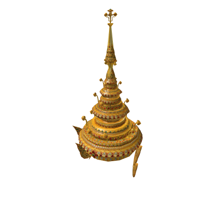 Thai Khon Crown of Phra Narai  -  ชฎาพระนารายณ์