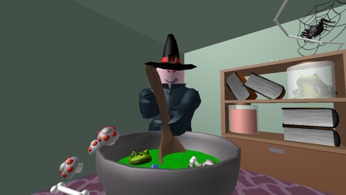 ESCAPE THE KILLER WITCH OBBY