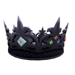Jewelled Obsidian Crown of Queens