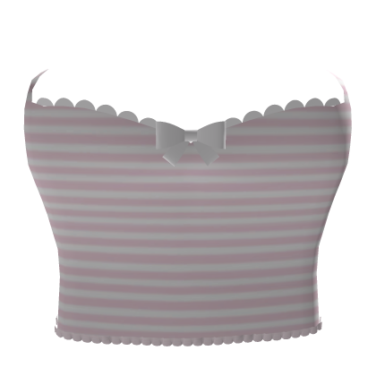 adorable light pink stripes top