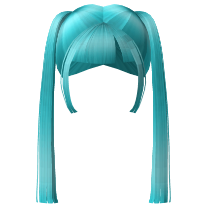 ꩜ cyan north west bangs Roblox item