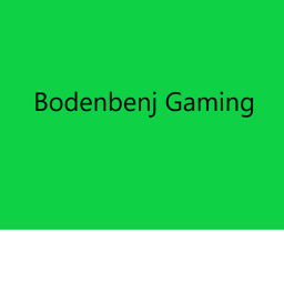 Bodenbenj Gaming Donation Center.