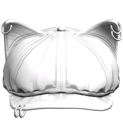 Y2K Kitty Beret Cap White Roblox item