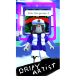 Dripy artist