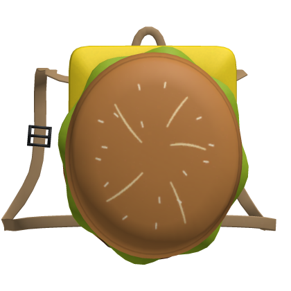 Burger Backpack [1.0] Roblox item