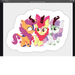 The Cutie mark Crusaders pack
