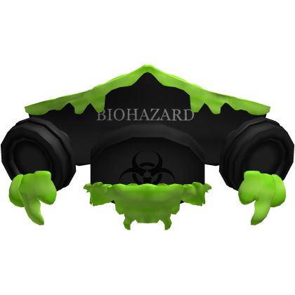 Toxic waste biohazard gas mask