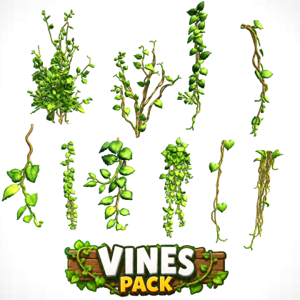 Vines Pack Made By Zelgraz
