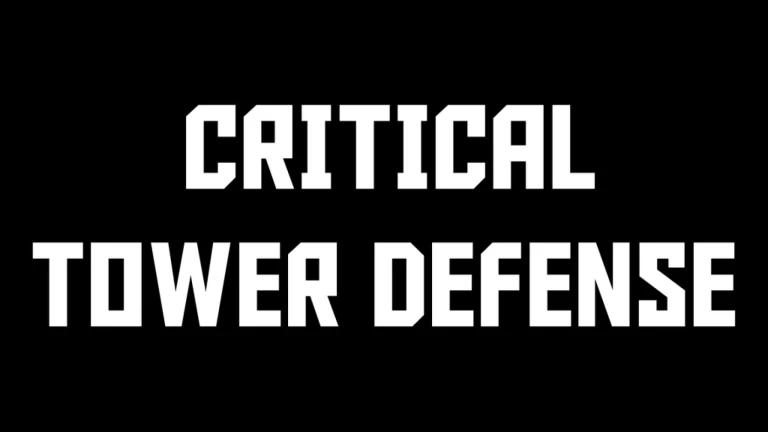 Critical Tower Defense