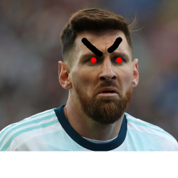 Escape evil MESSI