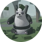 Animal Path: Panda Roblox badge thumbnail