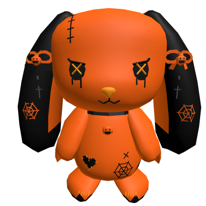 Halloween Huge Plushie Bunny Back back Roblox item