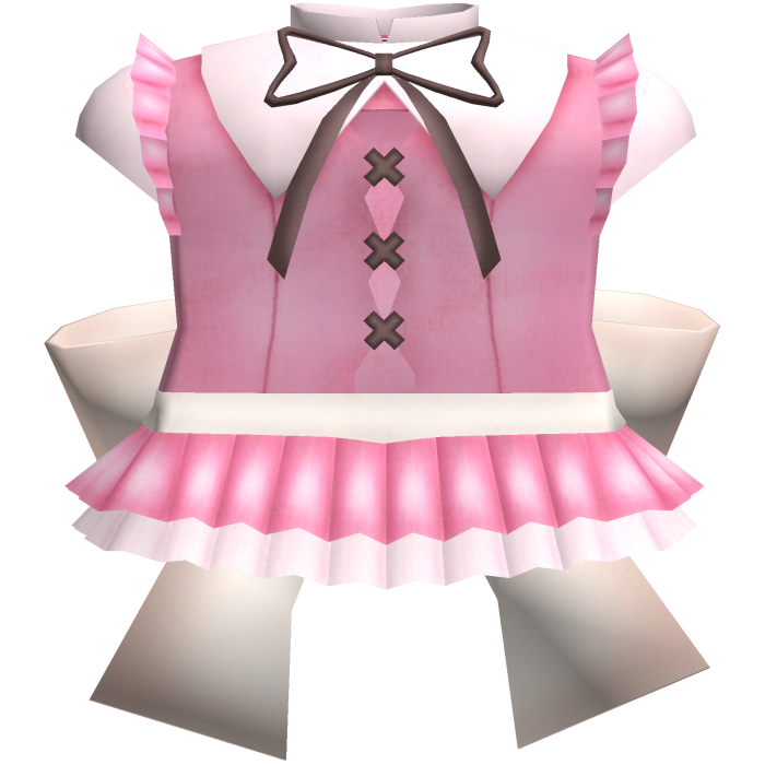 ⸝⸝ cute dress with big bow [pink]