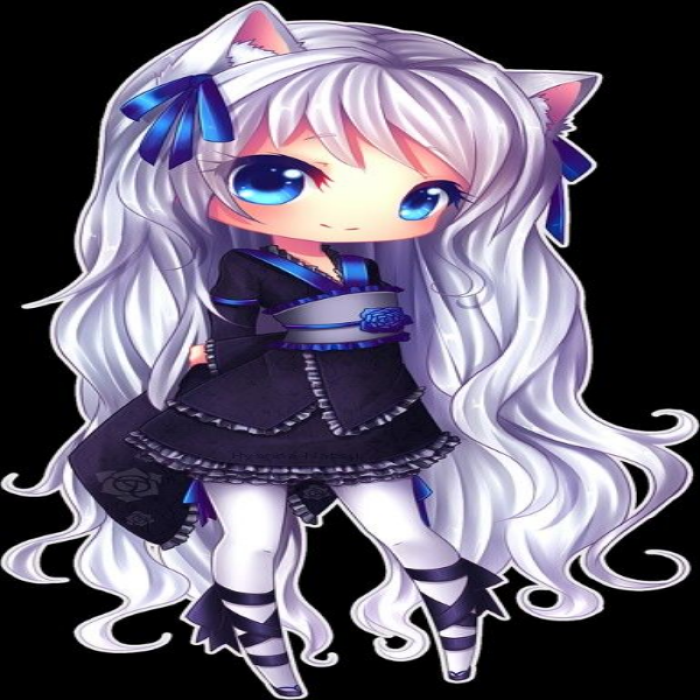 Chibi Neko Girl Roblox decal