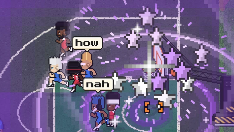 How Pixel Basketball works: Pixel Basketball screenshot