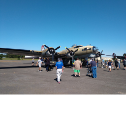 hit the plane
