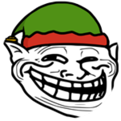 elf troll face Roblox decal