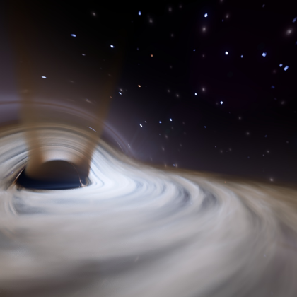 Supermassive Black Hole Skybox