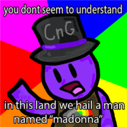 Madonna Meme Roblox decal
