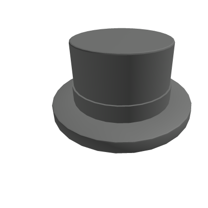 Grey Big Hat
