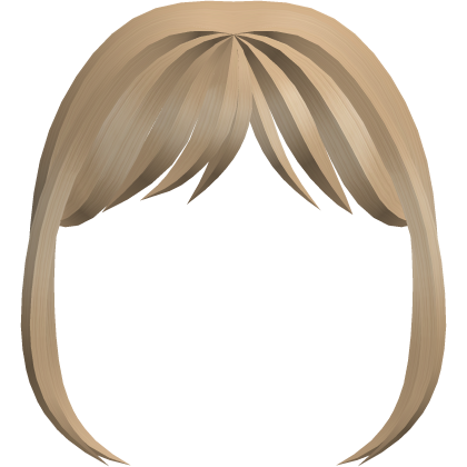 Blonde Bangs Hair Roblox item