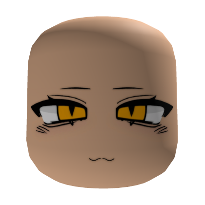Halloween catgirl face cute anime  Roblox item