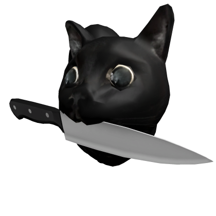 
Cat with a Knife