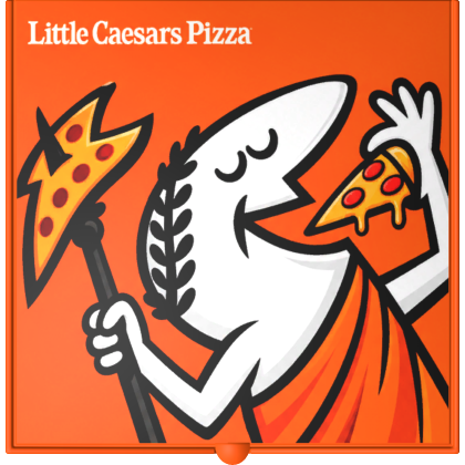 Caesars Pizza Box