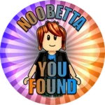Found Noobetta! 🧡 Roblox badge thumbnail