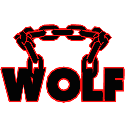 Cartoony Red Wolf Chain Roblox item