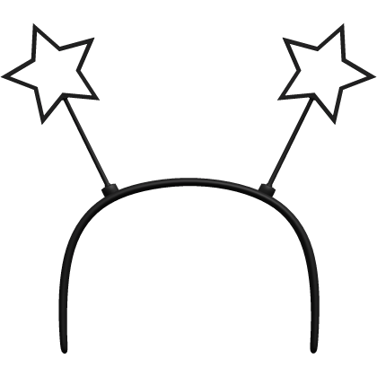 black star headband