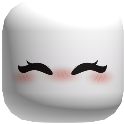 Smiling Blush Face Roblox item