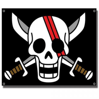 Red Hair Pirates Roblox decal