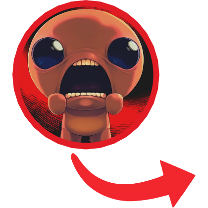 Binding of Isaac Red Circle