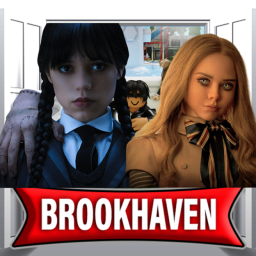 Brookhaven 🏡RP Wednesday X Megan💀⚫️