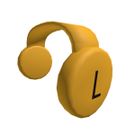 Yellow Clockwork Headphones