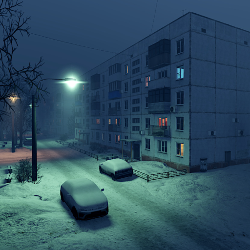 Winter Russian District