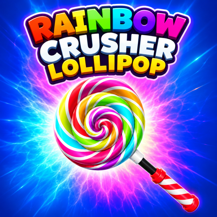 Rainbow Crusher Lollipop Made by Zelgraz preview 2