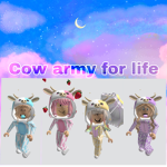 Aesthetic Cow Army