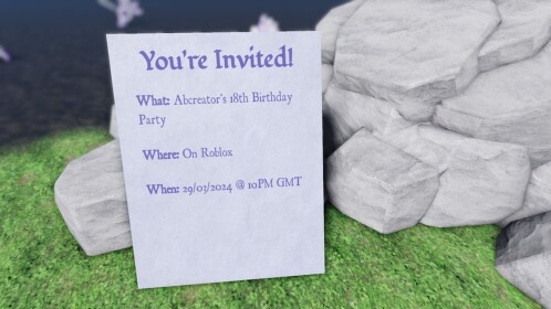 🎉 Abcreator's 18th Birthday Party!