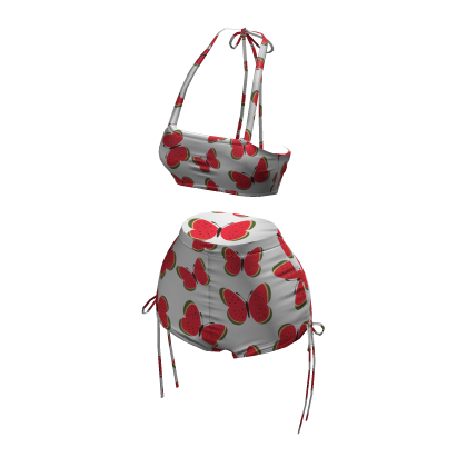 BB Watermelon Butterfly Beach Bikini Swimsuit
