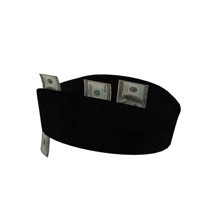 Money Flex Y2K Dollar Cash Black Tube Top thumbnail