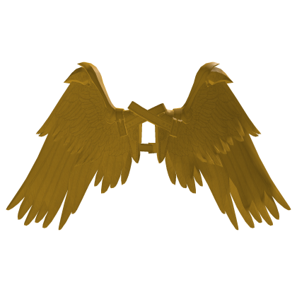 (NEW) Pure Yellow Gold Icarus Wings Addon (PBR) Roblox item