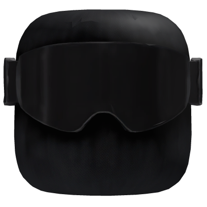 black balaclava goggles
