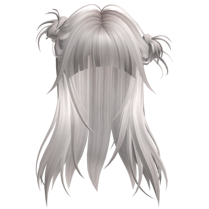 Y2k Punk Hair(Silver) Roblox item