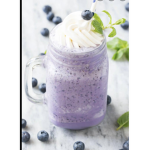 Blueberry milkshakes