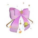 Pink Galaxic Bow